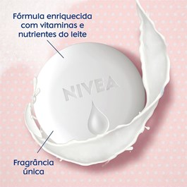 Sabonete Barra Nivea Pure Milk 90 gr Sensitive