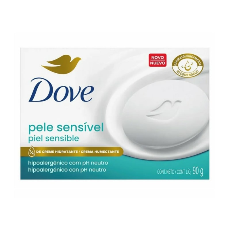 Sabonete em Barra Dove 90 gr Pele Sensivel