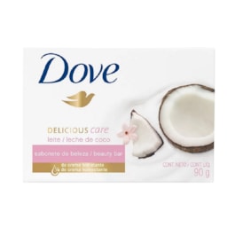 Sabonete em Barra Dove Delicious Care 90 gr Leite de Coco