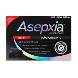 Sabonete em Barra Facial Asepxia 80 gr Detox