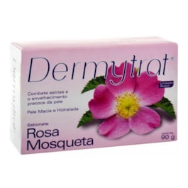 Sabonete Facial em Barra Dermytrat 90 gr Rosa Mosqueta