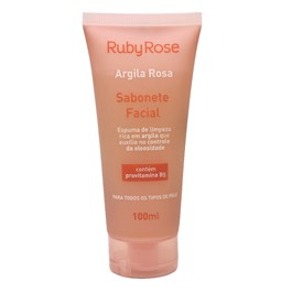 Sabonete Facial Ruby Rose 100 ml Argila Rosa