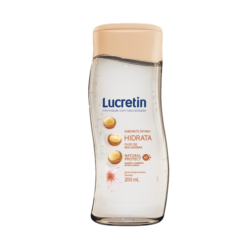 Sabonete Íntimo Lucretin 200 ml Hidrata