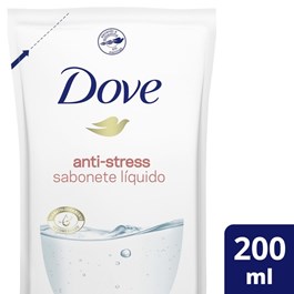 Sabonete Líquido Dove Refil 200 ml Anti-Stress