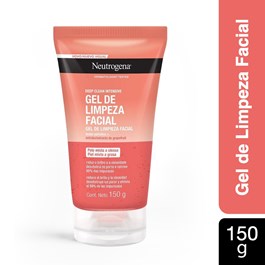 Sabonete Líquido Facial Neutrogena 150 gr Deep Clean Gel Grapefruit
