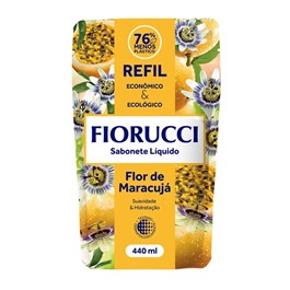 Sabonete Líquido Fiorucci Refil 440 ml Flor de Maracujá