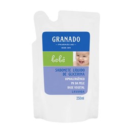 Sabonete Líquido Granado Bebê Refil 250 ml Lavanda