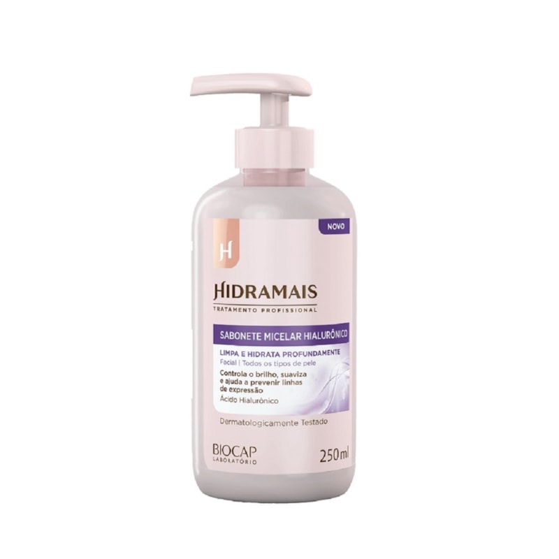 Sabonete Líquido Hidramais 250 ml Micelar Hialurônico