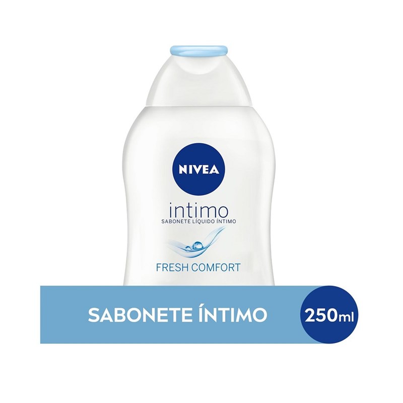 Sabonete Liquido Intimo Nivea 250 ml Fresh Comfort 