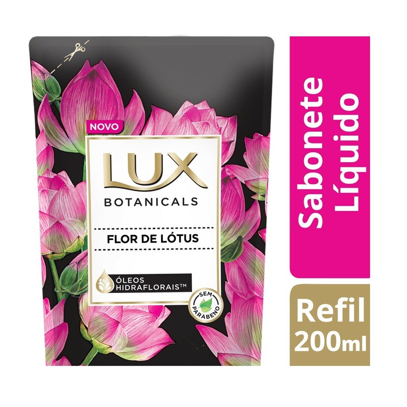 Sabonete Líquido Lux Refil 200 ml Flor de Lótus