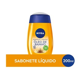 Sabonete Líquido Nivea 200 ml Óleo de Banho