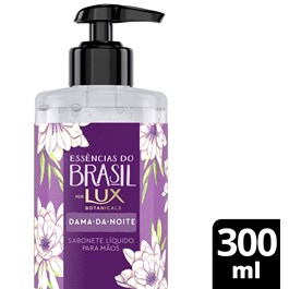 Sabonete Líquido Para As Mãos Lux Essências do Brasil 300 ml Dama da Noite