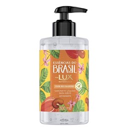 Sabonete Líquido Para As Mãos Lux Essências do Brasil 300 ml Flor do Cajueiro