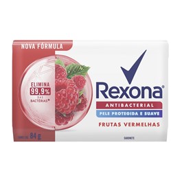 Sabonete Rexona Antibacterial 84 gr Frutas Vermelhas