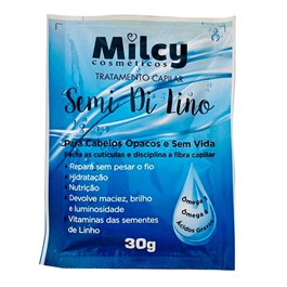 Sachê de Tratamento Capilar Milcy 30 gr Semi Di Lino