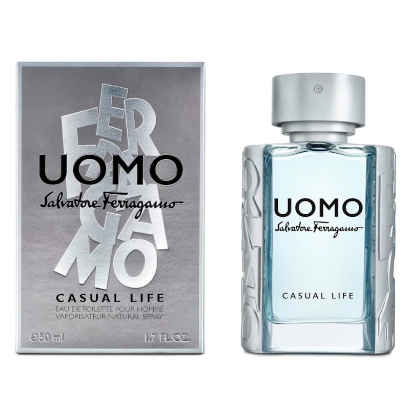 Salvatore Ferragamo Uomo Casual Life Masculino Eau de Toilette 50 ml