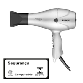 Secador de Cabelo Taiff Fox Ion S 2100W 110v