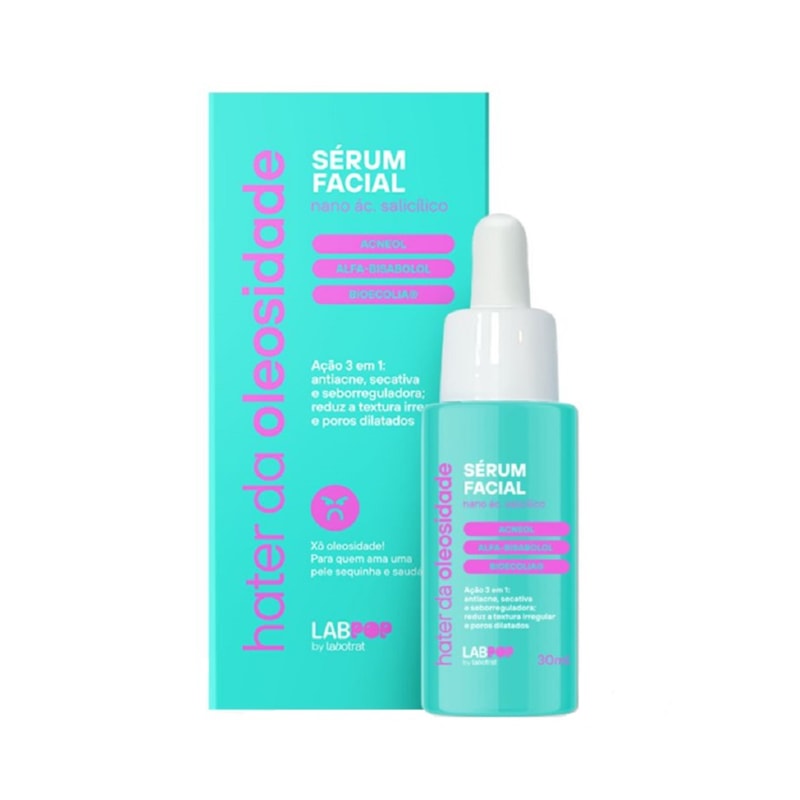 Sérum Facial Labotrat Labpopl 30 ml Hater Da Oleosidade