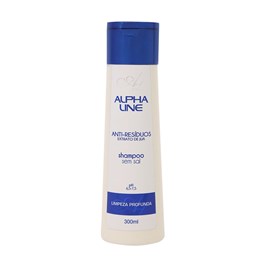 Shampoo Alpha Line 300 ml Anti Resíduos