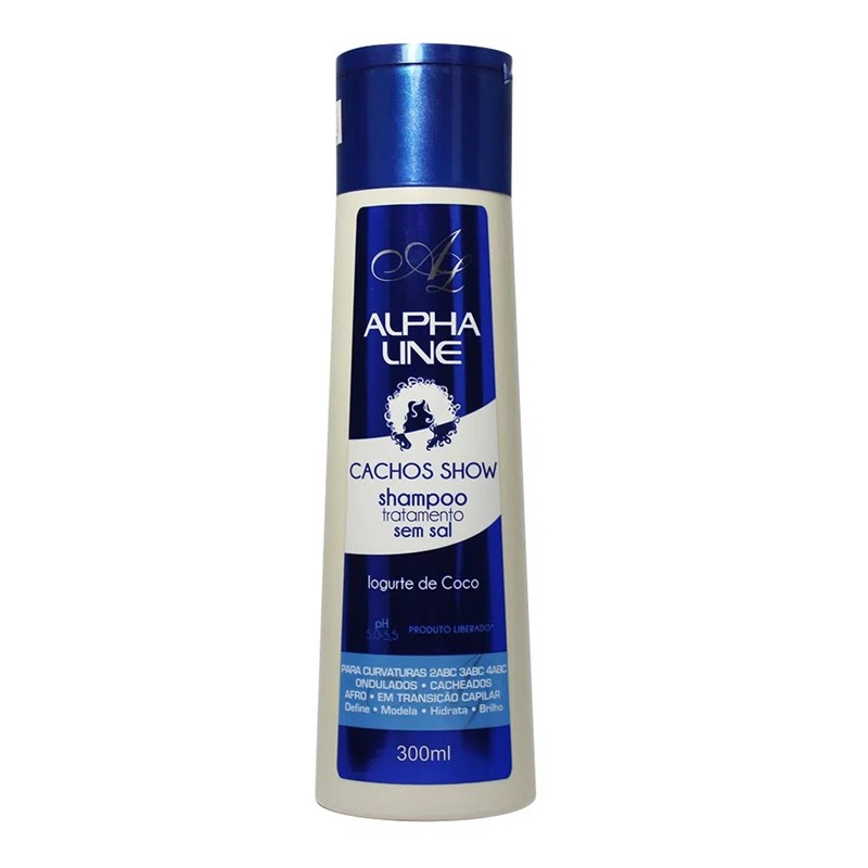 Shampoo Alpha Line 300 ml Cachos Show