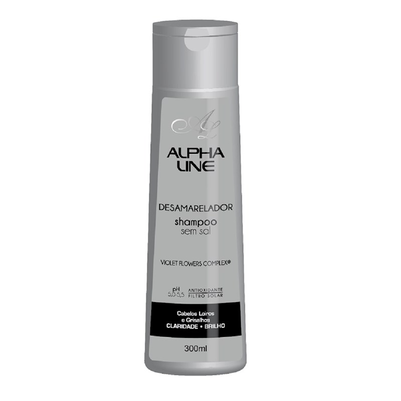 Shampoo Alpha Line 300 ml Desamarelador