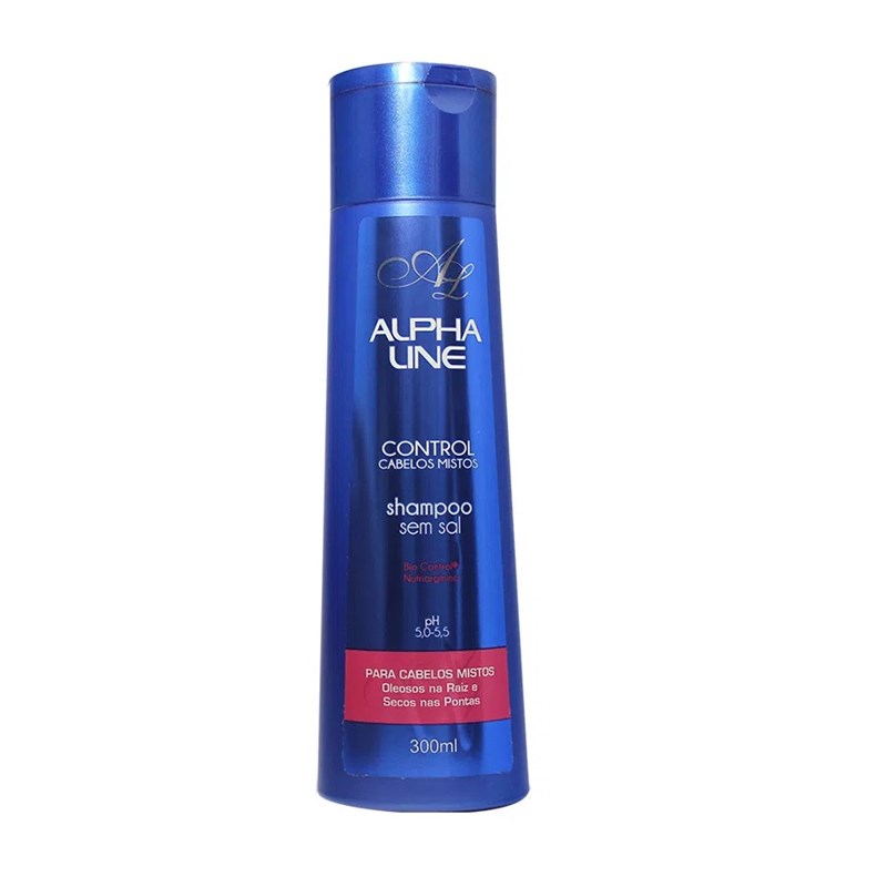 Shampoo Alpha Line Control 300 ml Cabelos Mistos
