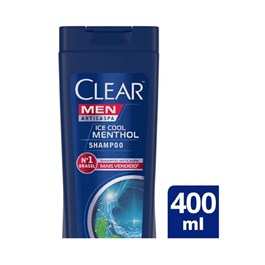 Shampoo Anticaspa Clear Men 400 ml Ice Cool Menthol