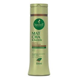 Shampoo Antirresíduos Haskell 300 ml Matcha e Hortelã