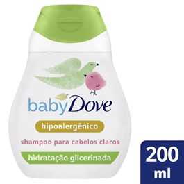 Shampoo Cabelos Claros Dove Baby 200 ml Hidratação Enriquecida