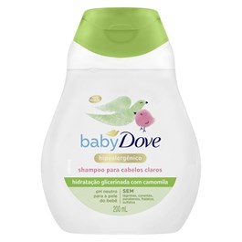 Shampoo Cabelos Claros Dove Baby 200 ml Hidratação Enriquecida