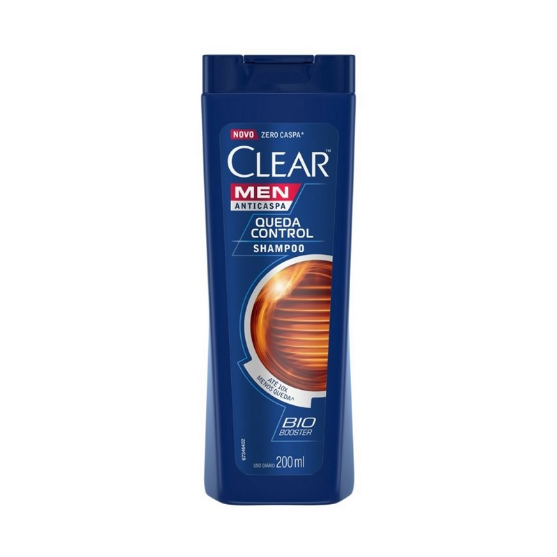Shampoo Clear Men 200 ml Queda Control 