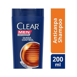 Shampoo Clear Men 200 ml Queda Control 