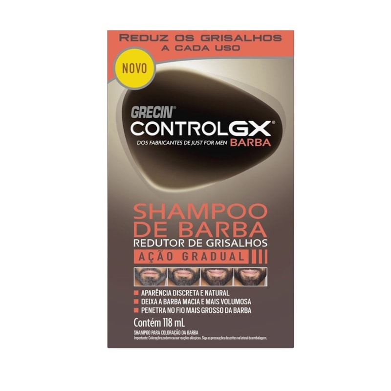 Shampoo de Barba Grecin Control GX 118 ml