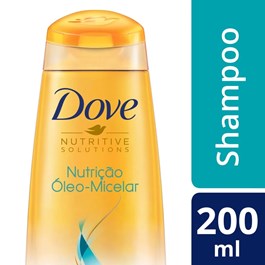Shampoo Dove 200 ml  Nutrição Óleo Micelar