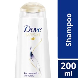 Shampoo Dove 200 ml Reconstrução Completa