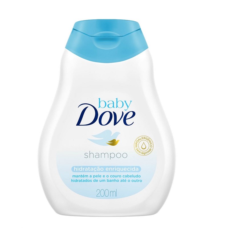 Shampoo Dove Baby 200 ml Hidratação Enriquecida