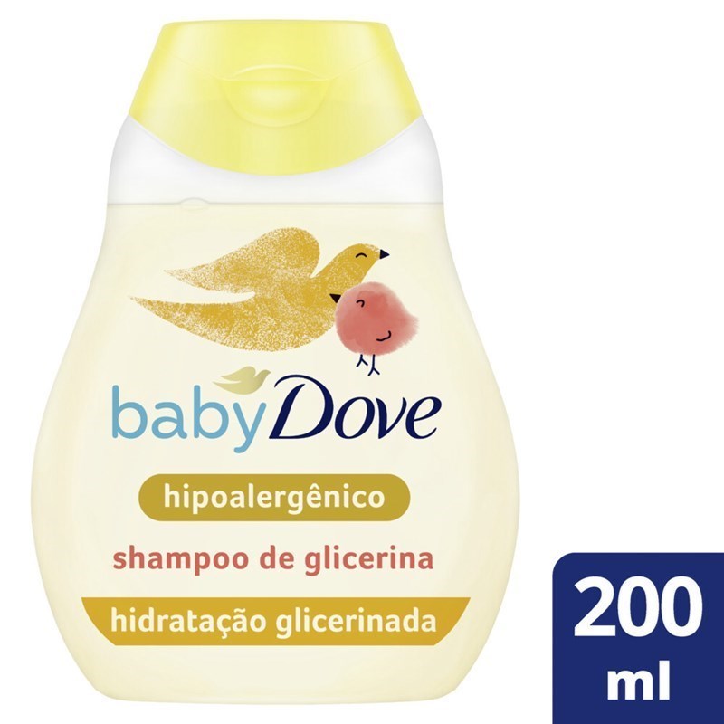 Shampoo Dove Baby 200 ml Hidratação Glicerinada