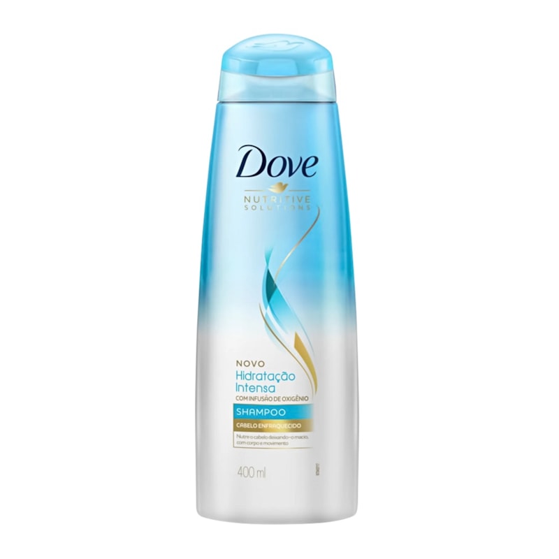 Shampoo Dove Hidratação Intensa com Infusão de Oxigenio 400 ml