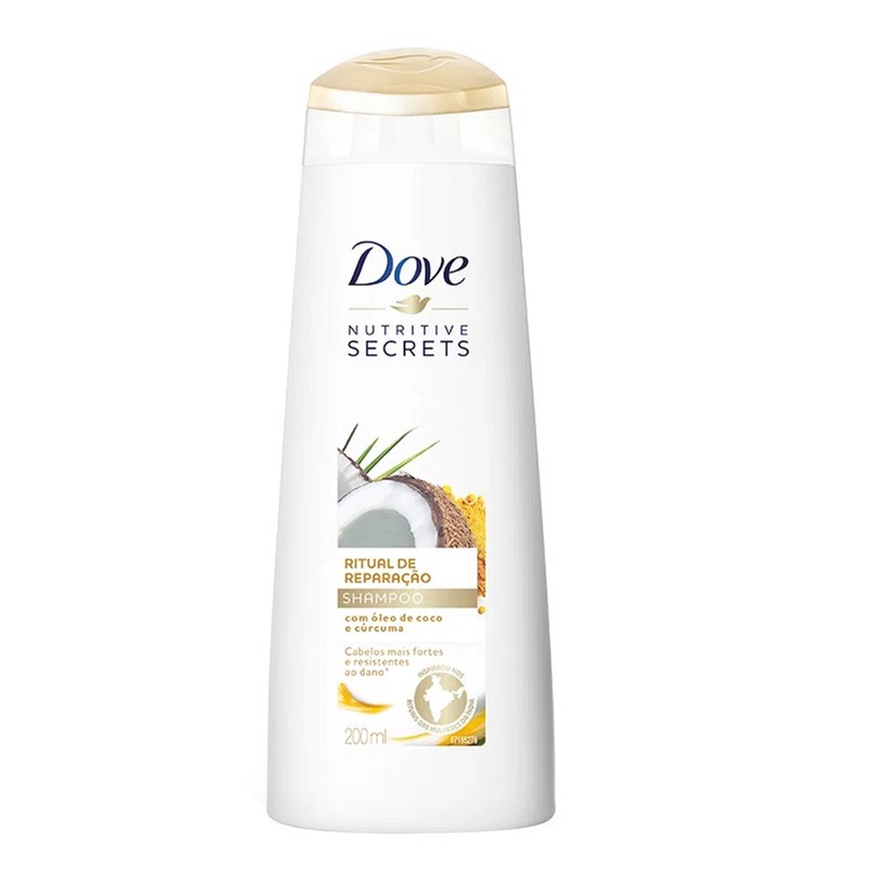 Shampoo Dove Nutritive Secrets 200 ml Ritual de Reparação