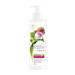 Shampoo Dove Poder das Plantas 300 ml Nutrição + Gerânio