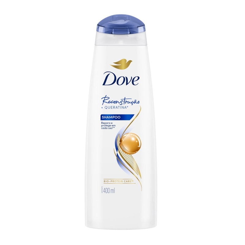 Shampoo Dove Reconstrução + Queratina 400 ml