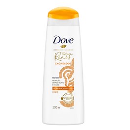 Shampoo Dove Texturas Reais 200 ml Cacheados