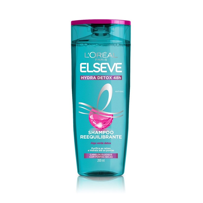 Shampoo Elseve 200 ml Hydra Detox