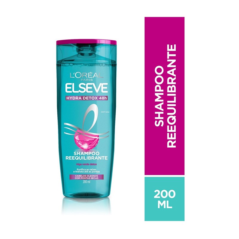 Shampoo Elseve 200 ml Hydra Detox