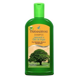 Shampoo Farmaervas 320 ml Jaborandi e Oleo de Argan