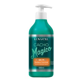 Shampoo Funcional Lowell Cacho Mágico 500 ml Promove Hidratação Natural 