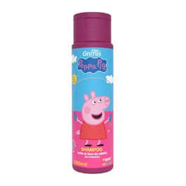 Shampoo Griffus 220 ml  Para Todos Os Tipos De Cabelos Peppa Pig Rosa