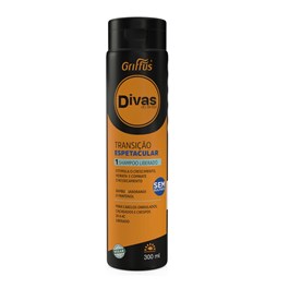 Shampoo Griffus Divas do Brasil 300 ml Transição Espetacular