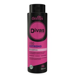 Shampoo Griffus Divas do Brasil 500 ml Liso Extremo