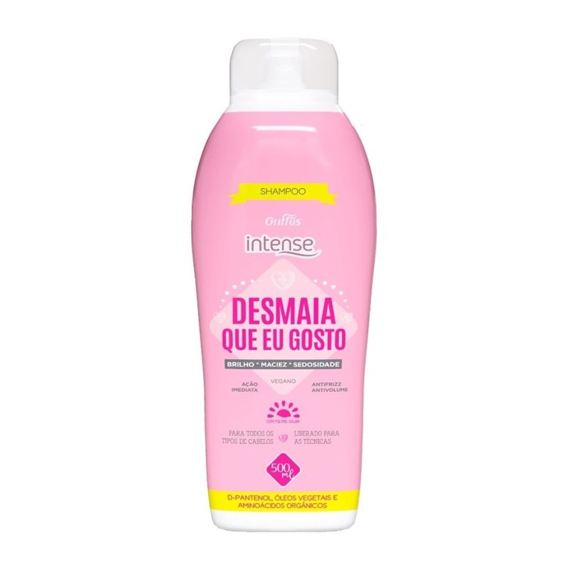 Shampoo Griffus Intense 500 ml Desmaia que eu Gosto